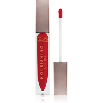 MUA Makeup Academy Lip Gloss Nourishing odżywczy błyszczyk do ust odcień Razzleberry 6,5 ml