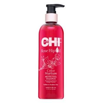 CHI Rose Hip Oil Color Nurture Protecting Shampoo szampon ochronny do włosów farbowanych 340 ml