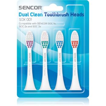 Sencor SOX 001 końcówki wymienne do szczoteczki do zębów 4 szt.