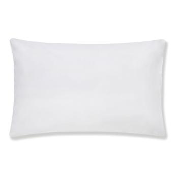 Zestaw 2 białych poszewek na poduszki z egipskiej bawełny Bianca Standard, 50x75 cm