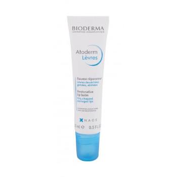 BIODERMA Atoderm Lèvres 15 ml balsam do ust unisex Uszkodzone pudełko