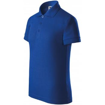 Koszulka polo dla dzieci, królewski niebieski, 110cm / 4lata