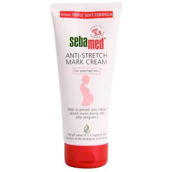 Sebamed Anti-Stretch Mark Cream krem do ciała redukujący istniejące rozstępy i zapobiegający powstawaniu nowych 200 ml