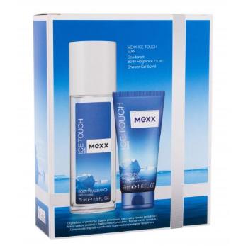 Mexx Ice Touch Man 2014 zestaw Dezodorant 75 ml + Żel pod prysznic 50 ml dla mężczyzn Uszkodzone pudełko