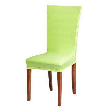 Pokrowiec na krzesło jednokolorowy - jasno zielony - Rozmiar uni