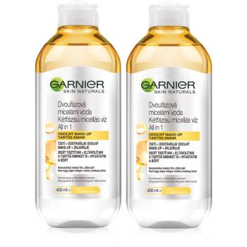 Garnier Skin Naturals dwufazowy płyn micelarny (wygodne opakowanie)