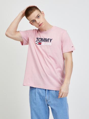 Tommy Jeans Koszulka Różowy