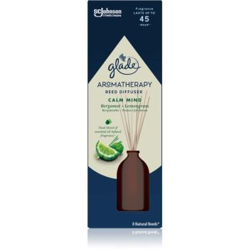 GLADE Aromatherapy Calm Mind dyfuzor zapachowy z napełnieniem Bergamot + Lemongrass 80 ml