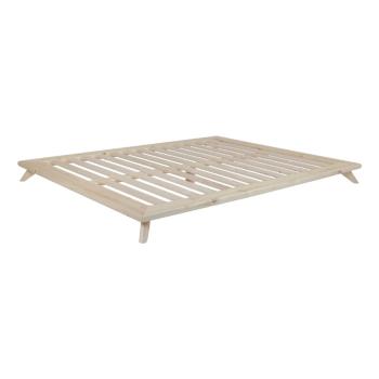 Łóżko dwuosobowe Karup Design Senza Bed Natural, 140x200 cm