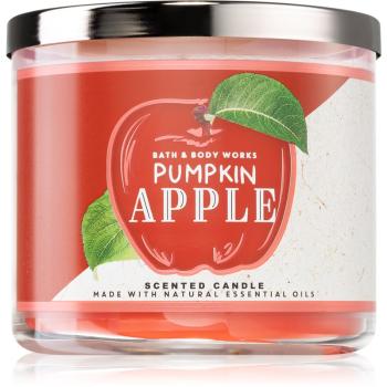 Bath & Body Works Pumpkin Apple świeczka zapachowa III. 411 g