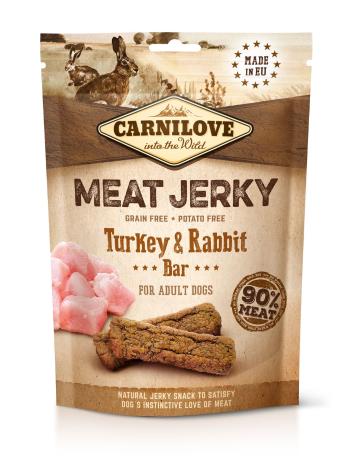 Carnilove Jerky Snack Turkey &amp; Rabbit Bar - 100g