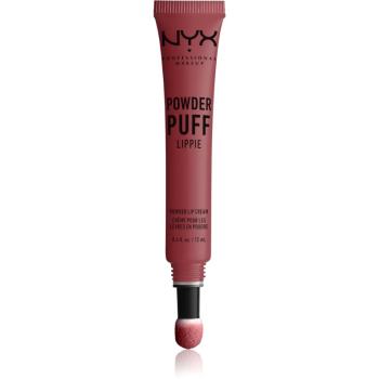 NYX Professional Makeup Powder Puff Lippie szminka z aplikatorem w formie gąbeczki odcień 04 Squad Goals 12 ml