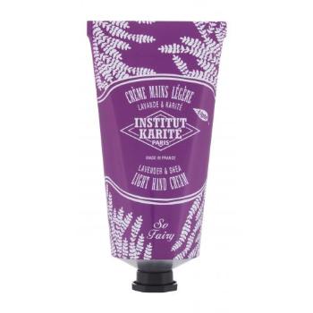 Institut Karité Light Hand Cream Lavender & Shea 75 ml krem do rąk dla kobiet
