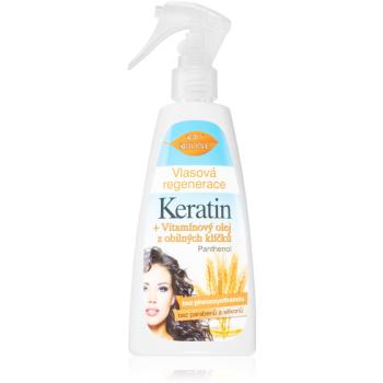 Bione Cosmetics Keratin + Grain odżywka do wlosów bez spłukiwania w sprayu 260 ml