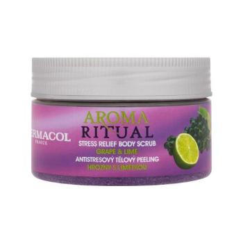 Dermacol Aroma Ritual Grape & Lime 200 g peeling do ciała dla kobiet