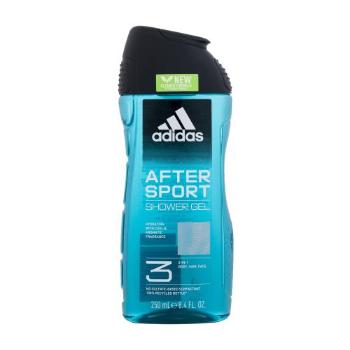 Adidas After Sport Shower Gel 3-In-1 250 ml żel pod prysznic dla mężczyzn