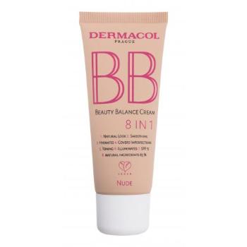 Dermacol BB Beauty Balance Cream 8 IN 1 SPF15 30 ml krem bb dla kobiet 2 Nude