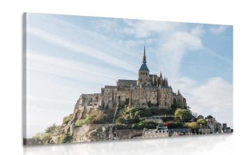 Obraz zamek Mont Saint-Michael - 120x80
