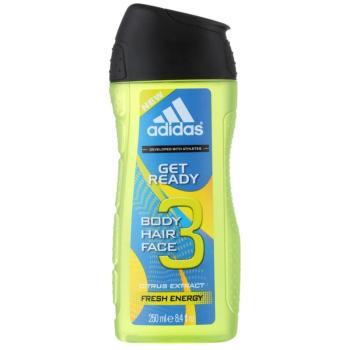 Adidas Get Ready! żel pod prysznic 3 w 1 dla mężczyzn 250 ml