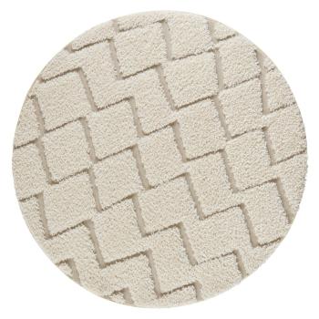 Kremowy dywan Mint Rugs Handira, ⌀ 160 cm