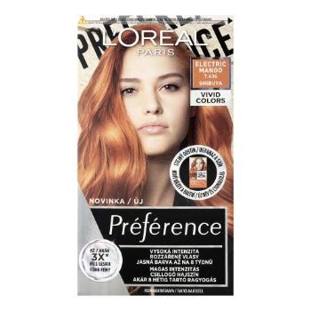 L'Oréal Paris Préférence Vivid Colors 60 ml farba do włosów dla kobiet 7,434 Electric Mango