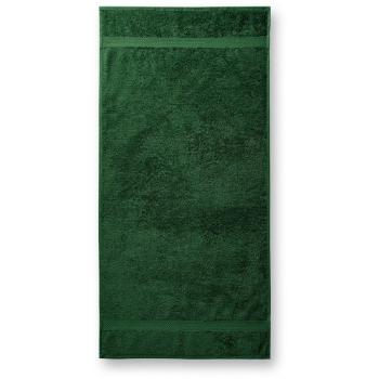 Ręcznik bawełniany o dużej gramaturze 70x140cm, butelkowa zieleń, 70x140cm