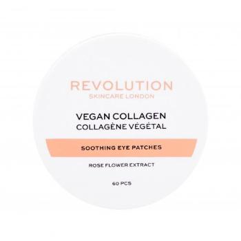 Revolution Skincare Vegan Collagen Soothing Eye Patches 60 szt maseczka na okolice oczu dla kobiet