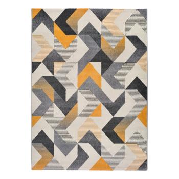 Pomarańczowo-szary dywan Universal Gladys Abstract, 60x120 cm