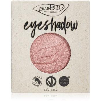 puroBIO Cosmetics Compact Eyeshadows cienie do powiek napełnienie odcień 25 Pink 2,5 g
