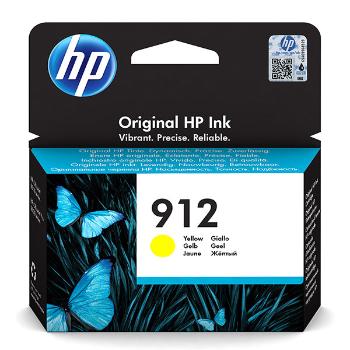 HP originální ink 3YL79AE, HP 912, yellow, 315str., high capacity, HP Officejet 8012, 8013, 8014, 8015 OJ Pro 8020