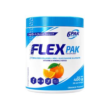 6PAK FlexPak - 400g - OrangeRegeneratory Stawów > Preparaty na stawy