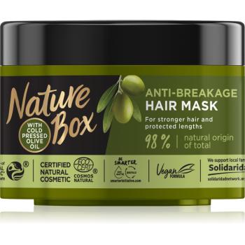 Nature Box Olive Oil maseczka przeciw łamliwości włosów 200 ml