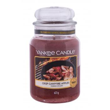 Yankee Candle Crisp Campfire Apples 623 g świeczka zapachowa unisex uszkodzony flakon