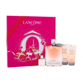 Lancôme La Vie Est Belle zestaw Edp 100 ml + Mleczko do ciała 50 ml + Żel pod prysznic 50 ml + Edp 4 ml dla kobiet Uszkodzone pudełko