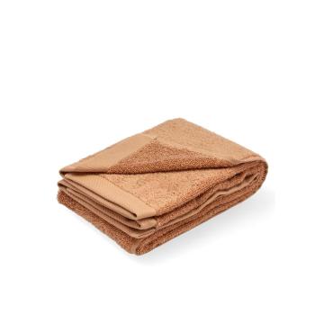 Pomarańczowy ręcznik z bawełny organicznej 50x100 cm Comfort − Södahl organic