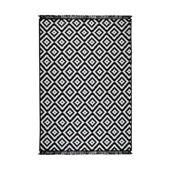 Czarno-biały dywan dwustronny Helen, 120x180 cm