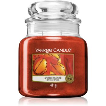 Yankee Candle Spiced Orange świeczka zapachowa Classic średnia 411 g