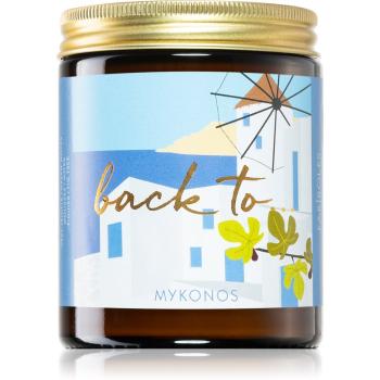 FARIBOLES Back to Mykonos świeczka zapachowa 140 g