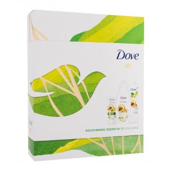 Dove Nourishing Secrets Revitalising zestaw Żel pod prysnic 250 ml + mleczko do ciała 250 ml + krem do rąk 75 ml dla kobiet Uszkodzone pudełko