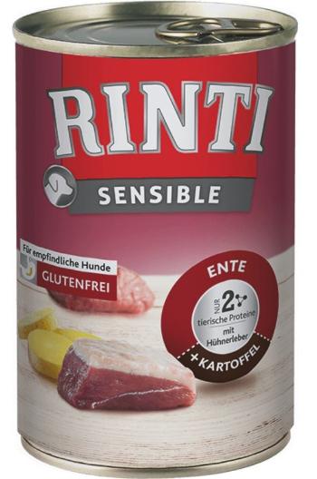 RINTI Sensible Kaczka, wątróbka kurza i ziemniaki 400 g