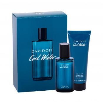 Davidoff Cool Water zestaw edt 40 ml + Żel pod prysznic 75 ml dla mężczyzn Uszkodzone pudełko