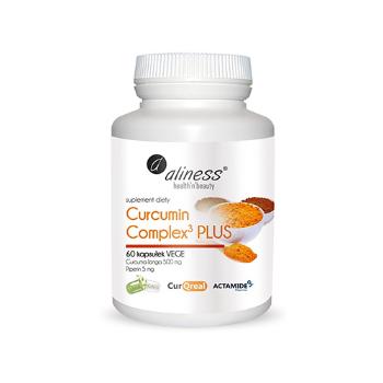 ALINESS Curcumin Complex Plus - 60vcapsZdrowie i uroda > Poprawa Metabolizmu / Trawienia