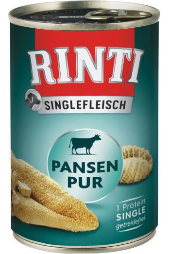 RINTI Singlefleisch Rumen Pure 400 g monoproteinowa żwacze