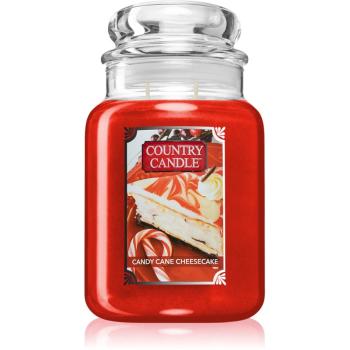 Country Candle Candy Cane Cheescake świeczka zapachowa 680 g