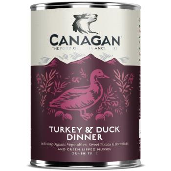 CANAGAN Dog Turkey&amp;Duck mokra karma dla psów indyk z kaczką 400 g