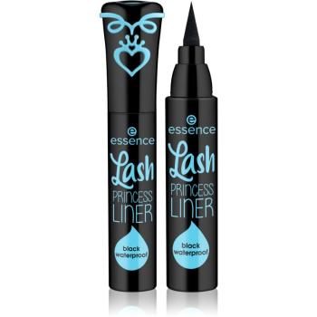 Essence Lash PRINCESS eyeliner w pisaku wodoodporna odcień Black 3 ml