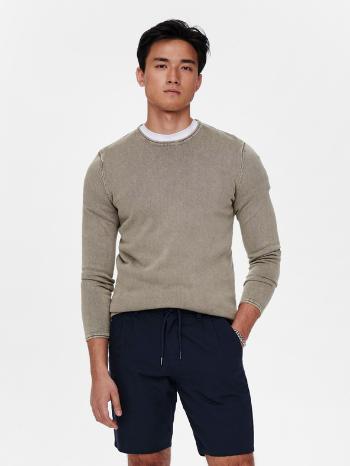 ONLY & SONS Garson Sweter Szary