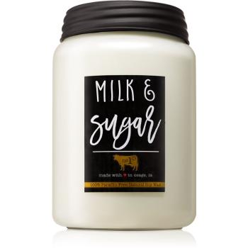Milkhouse Candle Co. Farmhouse Milk & Sugar świeczka zapachowa Mason Jar 737 g