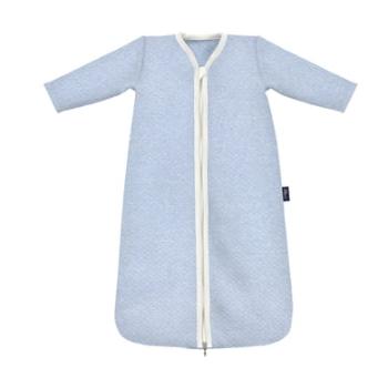 Alvi ® Śpiworek ze specjalnej Tkaniny dresowej Quilt aqua