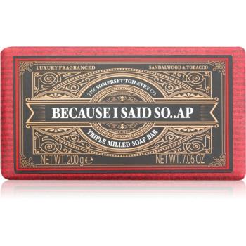 The Somerset Toiletry Co. Distinguished Gentlemen Soap Bar mydło w kostce dla mężczyzn Santalwood & Tobacco 200 g